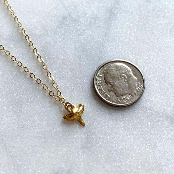 Tiny Shark Tooth Necklace - Picture 4 of 4